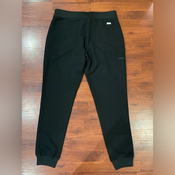 Figs Technical Collection Women's Size L Black & Blue Scrub Pants Lot Of 2 Pair - Picture 3 of 7